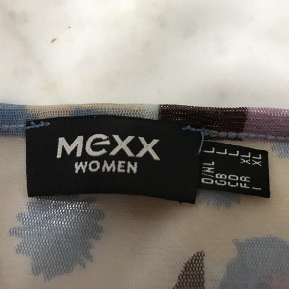 Bundle VTG Bra blue Christian Dior ( C ) + transparent mesh top MEXX - Picture 5 of 10